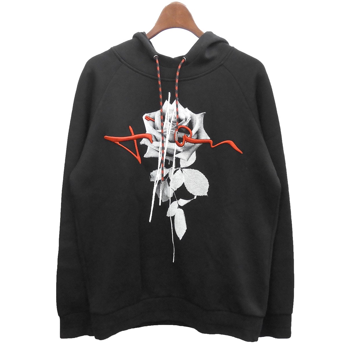 dior roses hoodie