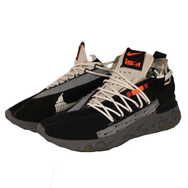 NIKE REACT WR ISPA re,act runner low,frequency cut sneakers black size 27. 5cm (Nike)