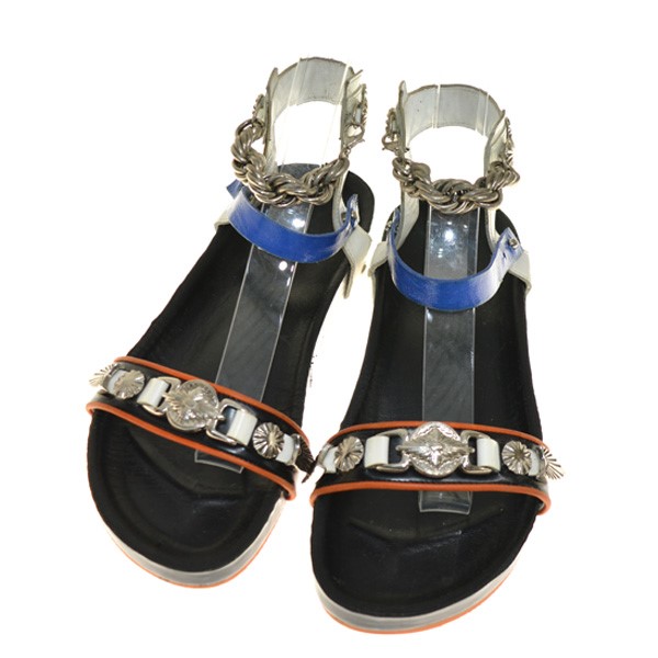 Kindal Toga Pulla 16ss Metal Chain Sandal Sandals Black Size 23