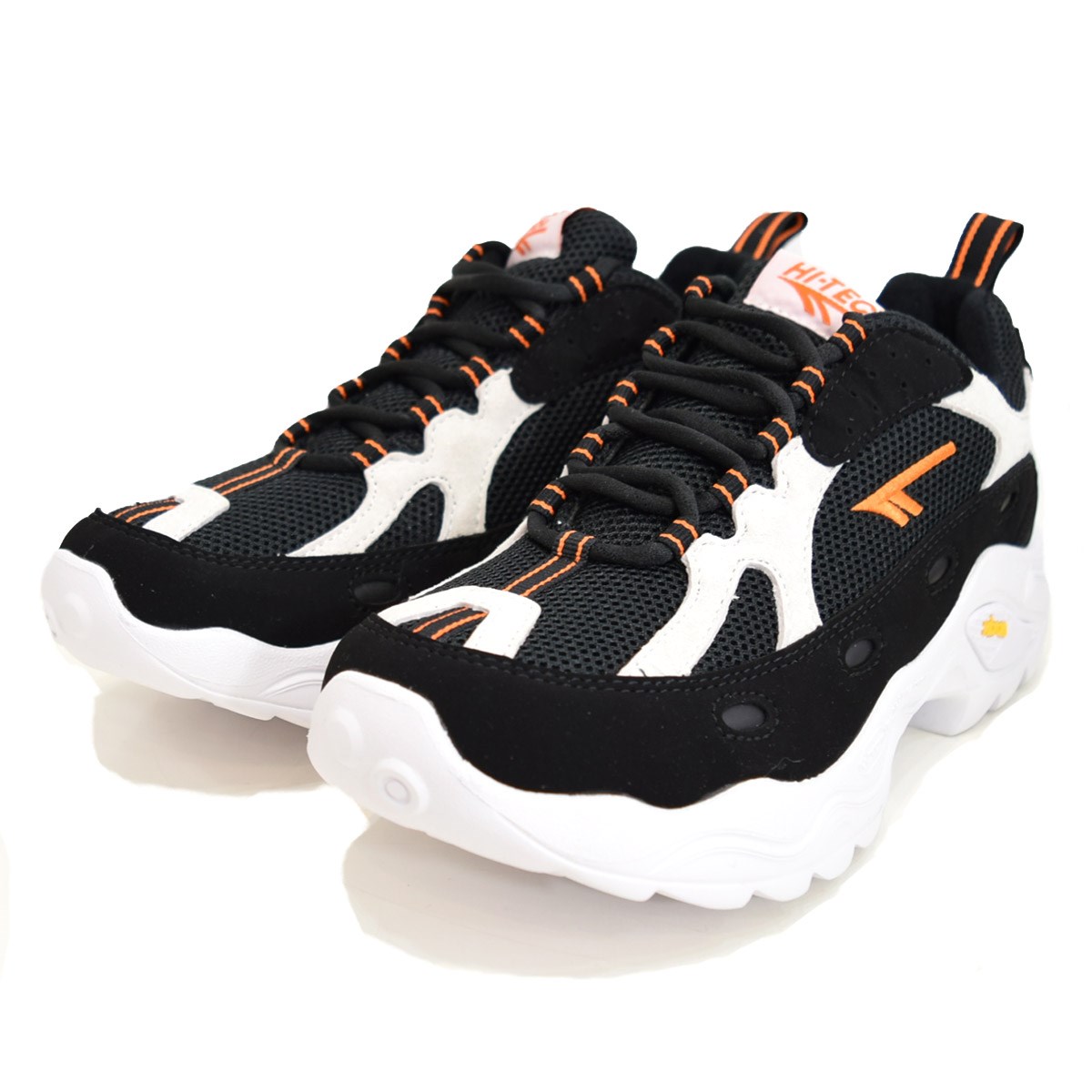 【中古】 Hi-Tec　 HTS FLASH ADV RACER スニーカー K010007-021-01 ブラック サイズ：US8(25．0ｃｍ） 【150919】（ハイテック）
