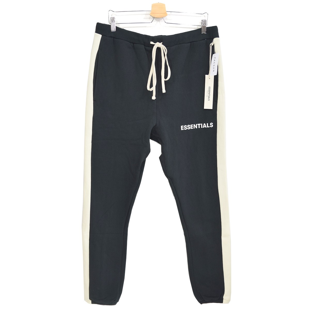 essentials side stripe sweatpants