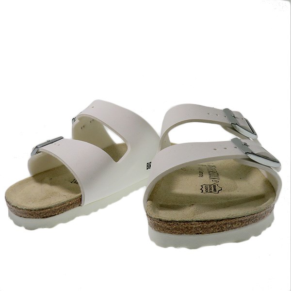 white birkenstock sandals
