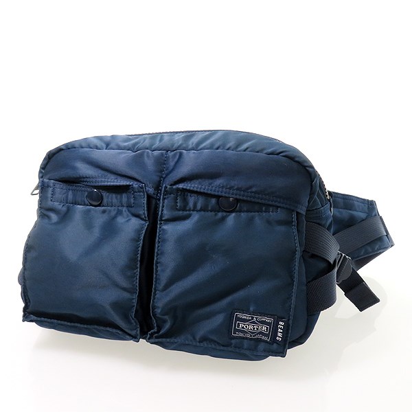 Rakuten 中古 Porter Beams 40th記念 Indigo Tanker ウエストバッグ ネイビー 3月25日見直し 国内配送 Arcoperfiles Com Mx