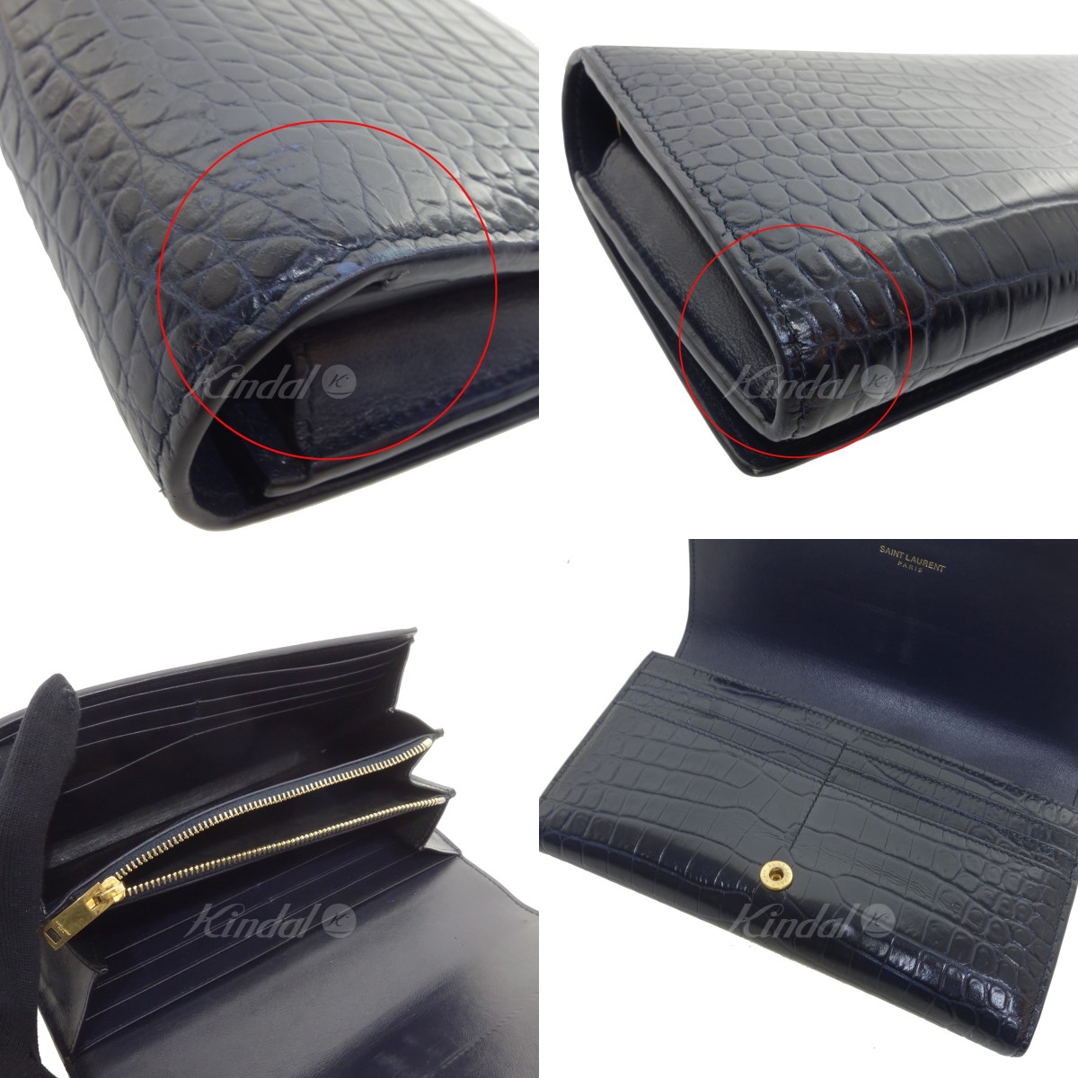 Paris カーフレザー 中古 Laurent Laurent ネイビー ネイビー サンローランパリ ブランド古着のカインドオルサンローランパリ 中古 Saint 長財布 Saint Paris カーフレザー 中古 Laurent Laurent ネイビー ネイビー サンローランパリ ブランド古着のカインドオルサンローランパリ 中古 Saint 長財布 Saint