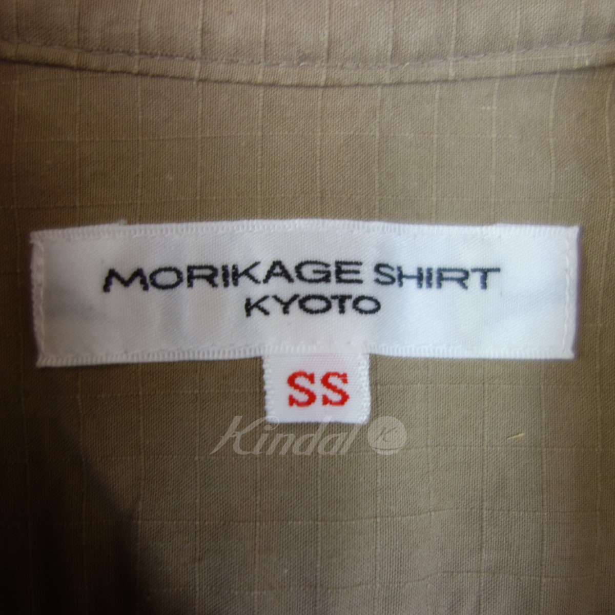 美しい 中古 Morikage Shirt リブストップ シャツワンピース ベージュ サイズ Ss モリカゲシャツ ブランド古着のカインドオル 楽天 Crystalgalleryva Com