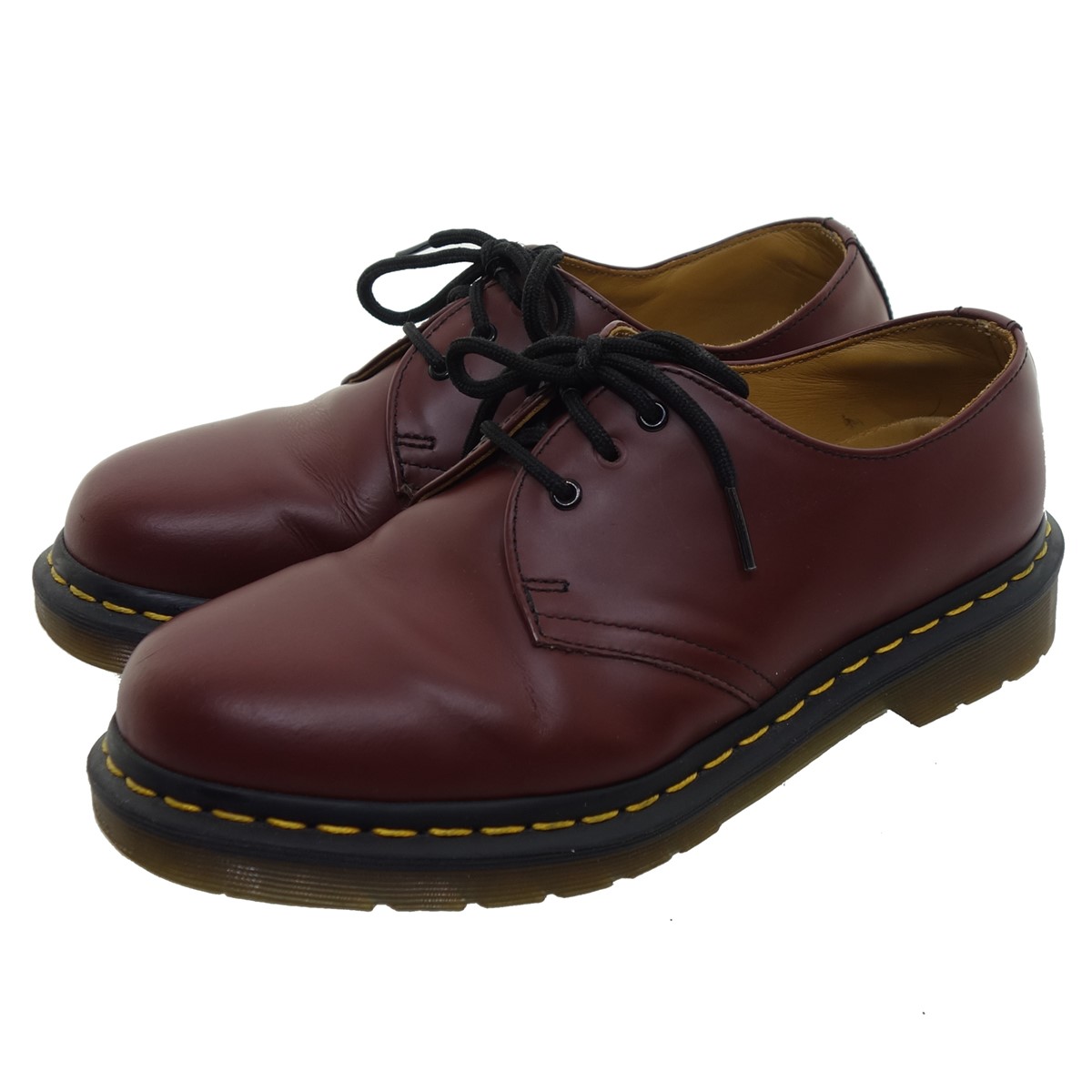 激安 新作 中古 Dr Martens 3ホール ドクターマーチン サイズ Uk5 ボルドー レザーシューズ 006s Shl Www Dupoll Com