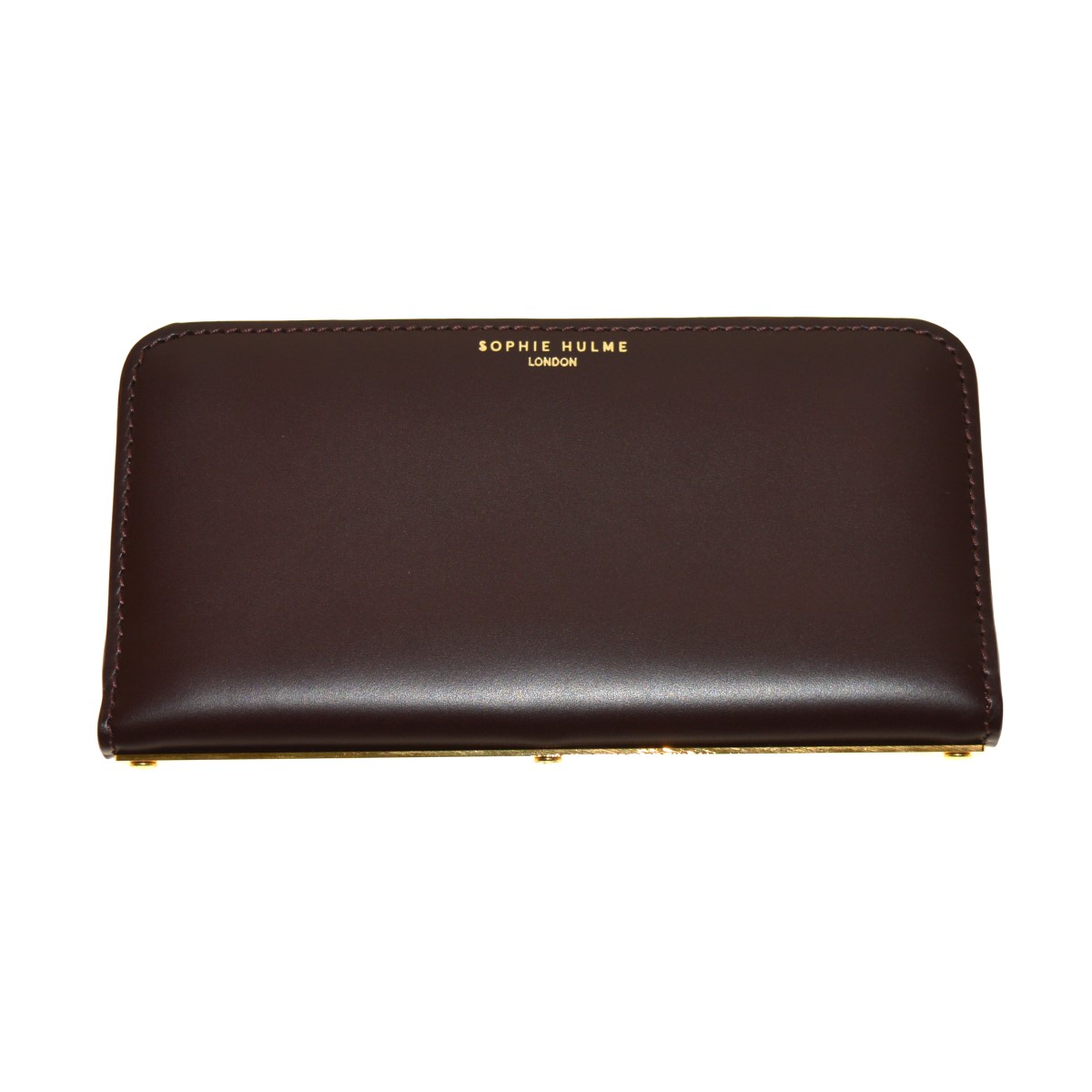 特売 中古 Sophie Hulme Rosebery Zip Wallet 財布 ブラウン ソフィーヒュルム ブランド古着のカインドオル 年最新海外 Ozonolifeperu Com