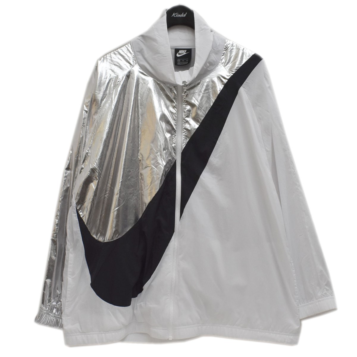 中古 Nike Womens Swoosh Jacket ジップヤッケ 白み 号数 Xxl 0521 ナイキ ナイキ Pasadenasportsnow Com