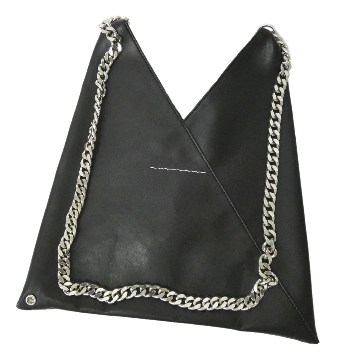MM6 「Japanese 【中古】 【160621】 ブラック Bag」チェーンショルダーバッグ バッグ  （エムエムシックス（マルタンマルジェラ））：ブランド古着のカインドオル ブラック その他 エムエムシックス（マルタンマルジェラ）