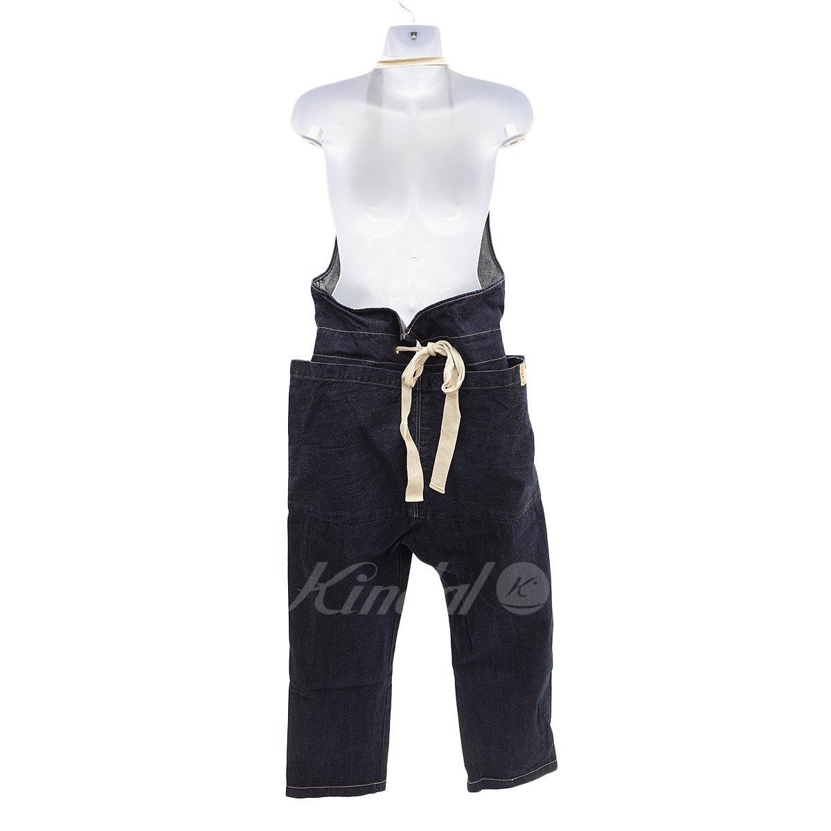 中古 Kapital デニムエプロンサロペット インディゴ サイズ 1 キャピタル Rvcconst Com