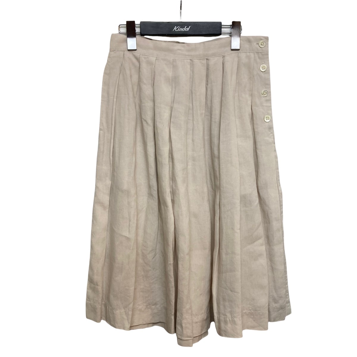 MARGARET HOWELL 19SS アイボリー サイズ LINEN スカート LIGHT