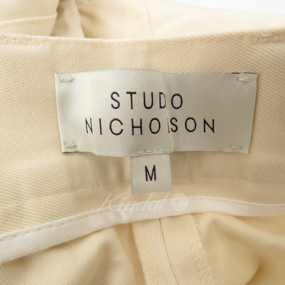 STUDIO NICHOLSON BILL ピーチドコットン テーパードパンツ+spbgp44.ru