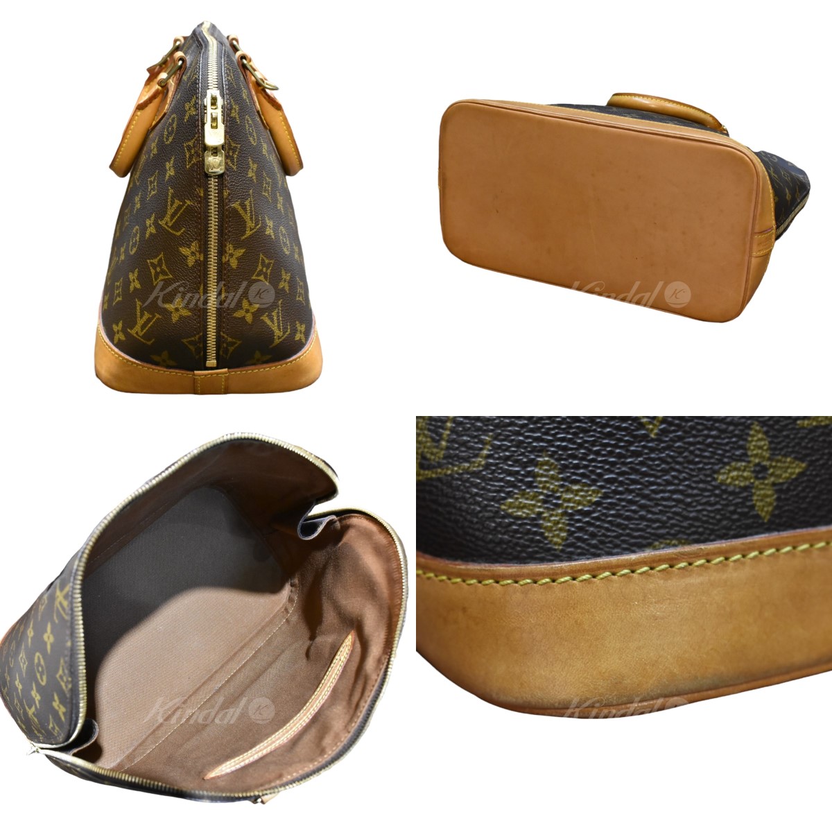 LOUIS VUITTON アルマ M51130 ハンドバッグ ブラウン モノグラム