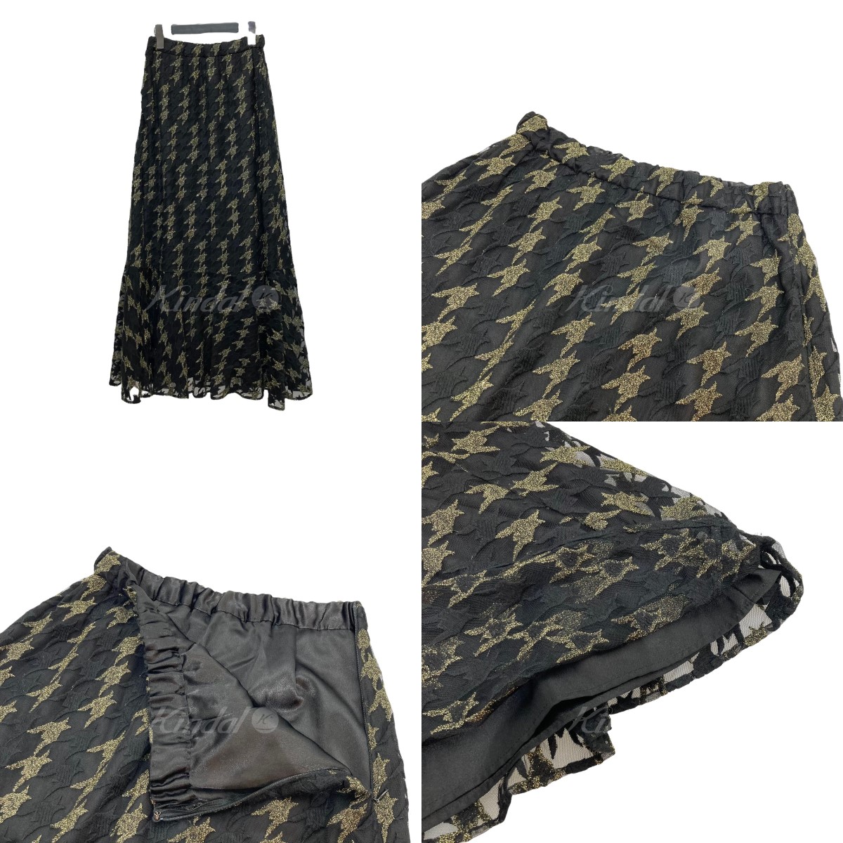 中古 GRACE CONTINENTAL ロングスカート クラシック ブラック グレースコンチネンタル 050722 サイズ:36 中古 GRACE CONTINENTAL ロングスカート クラシック ブラック グレースコンチネンタル 050722 サイズ:36