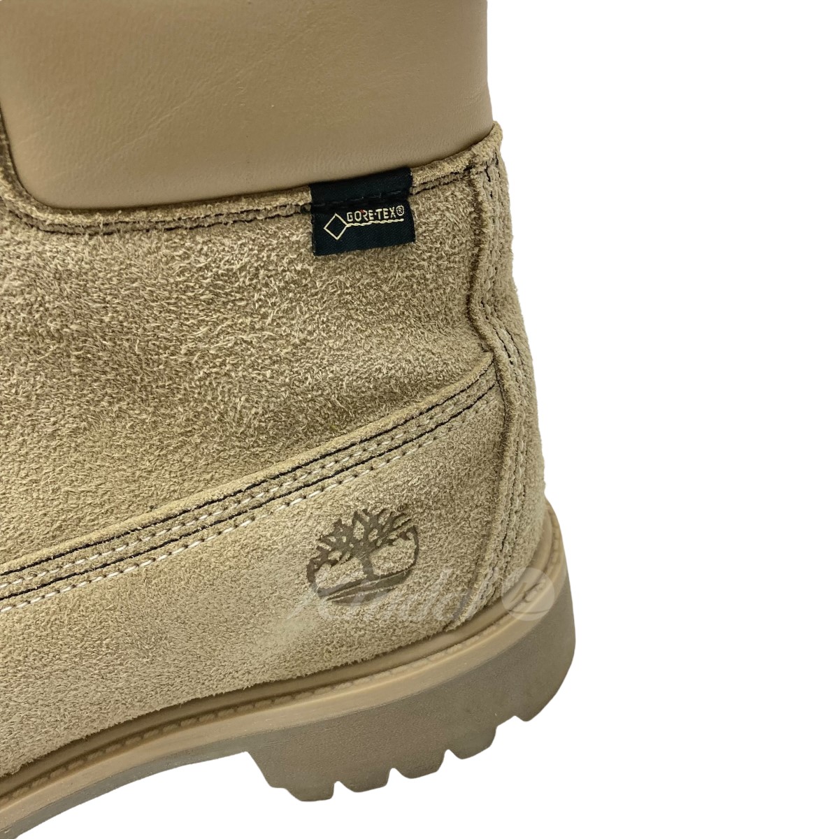 【中古】TIMBERLAND×nonnativeGORE-TEX6インチスウェードレザーブーツベージュサイズ:26.5【050722】(ティンバーランド×ノンネイティブ)