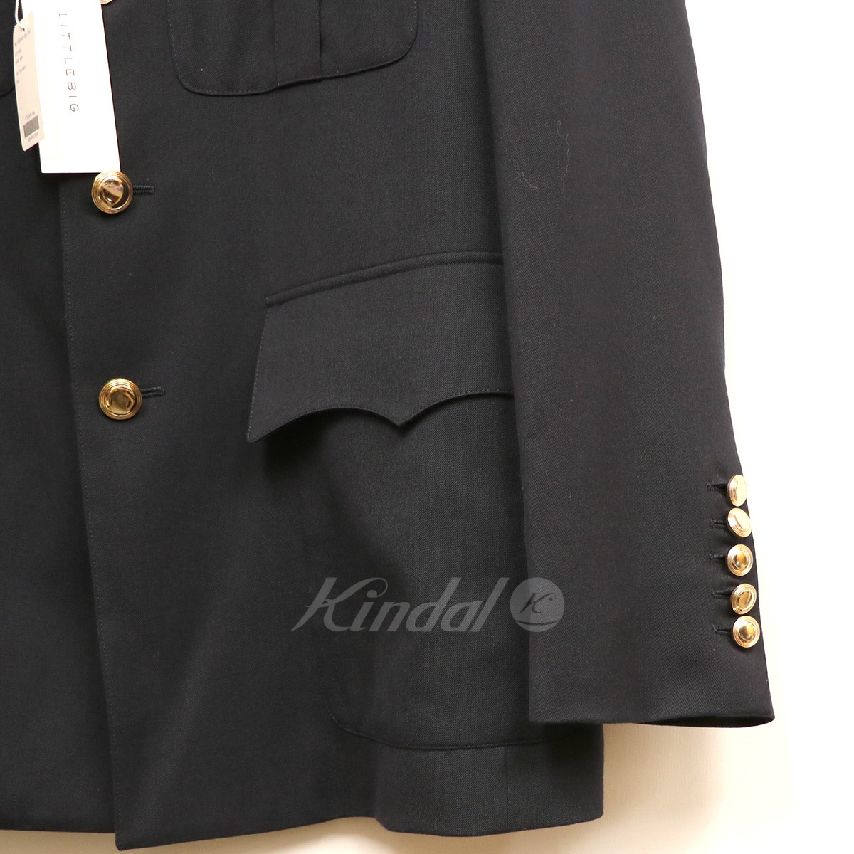LITTLEBIG 20SS Stand Collar Safari Jacketスタンドカラーサファリ