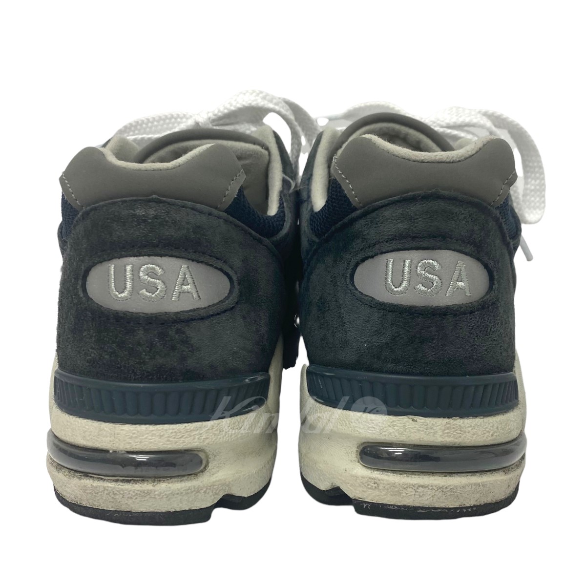 【中古】NEWBALANCE「M990NB2」スニーカーネイビーサイズ:26cm【160822】(ニューバランス)