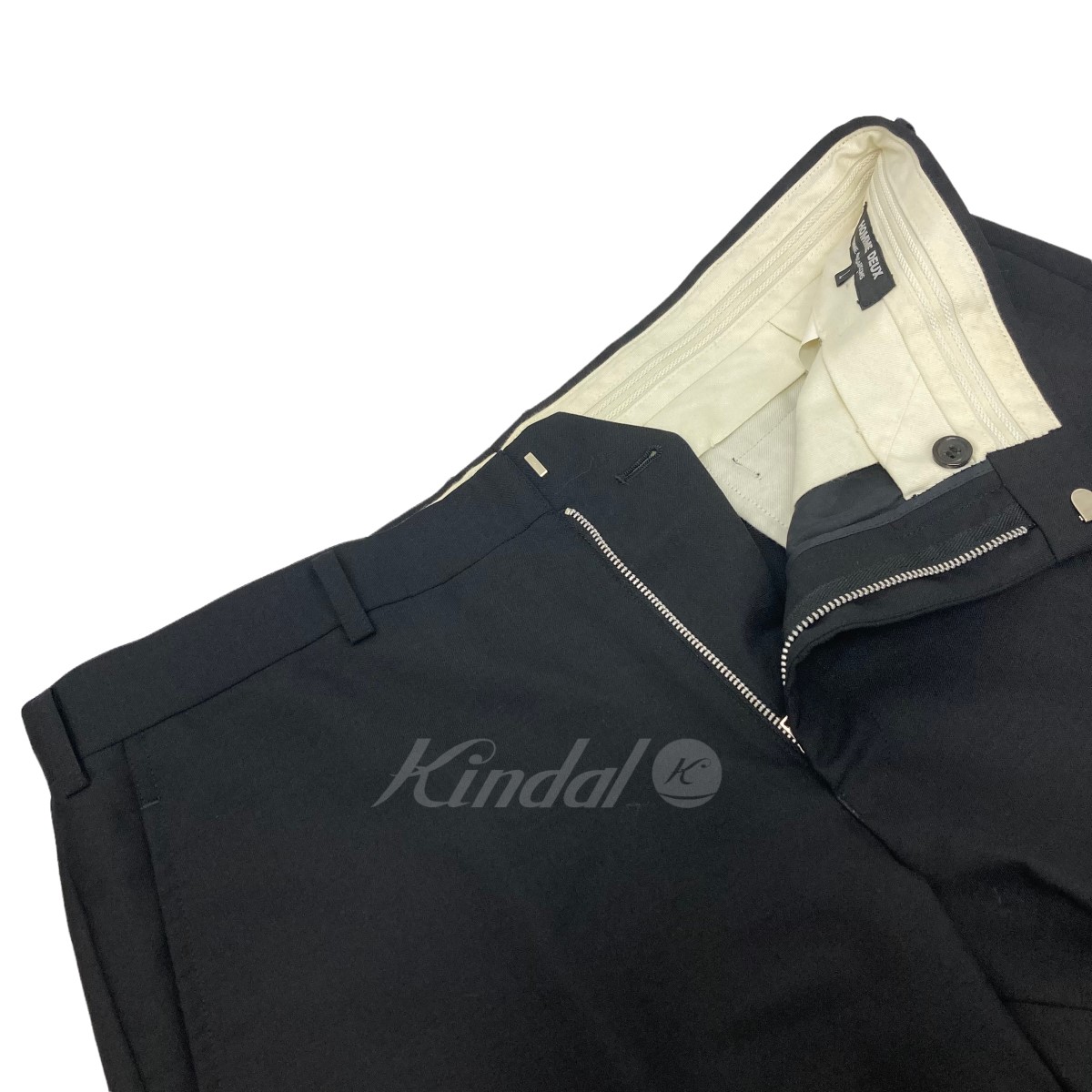 【中古】COMMEdesGARCONSHOMMEDEUXセットアップスーツブラックサイズ:L/L【170822】(コムデギャルソンオムドゥ)
