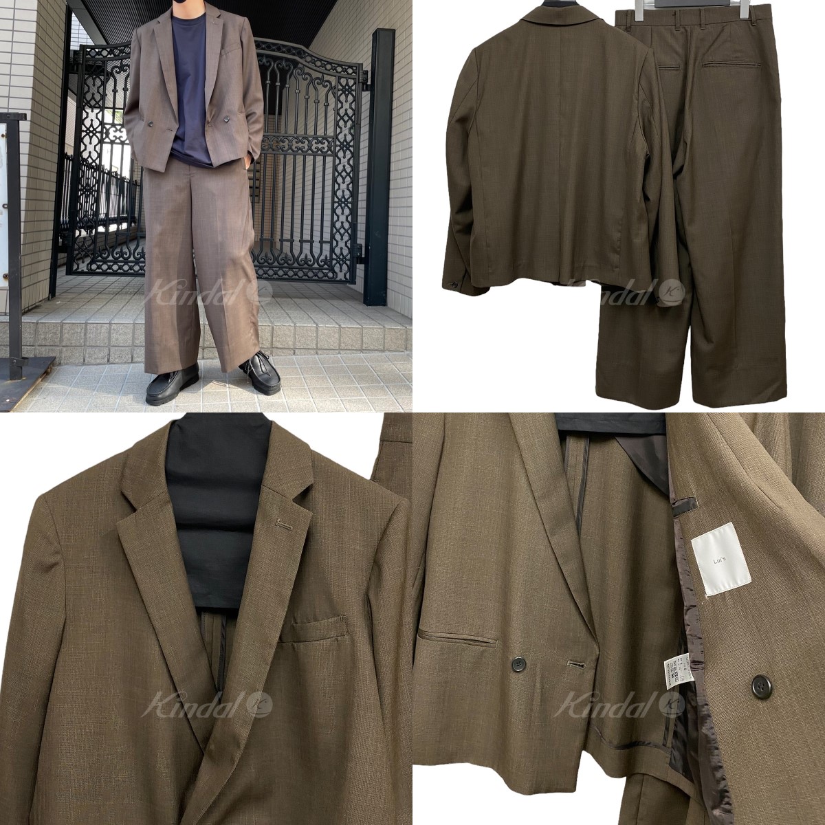 Lui's セットアップ ブラウン - burnet.com.ar