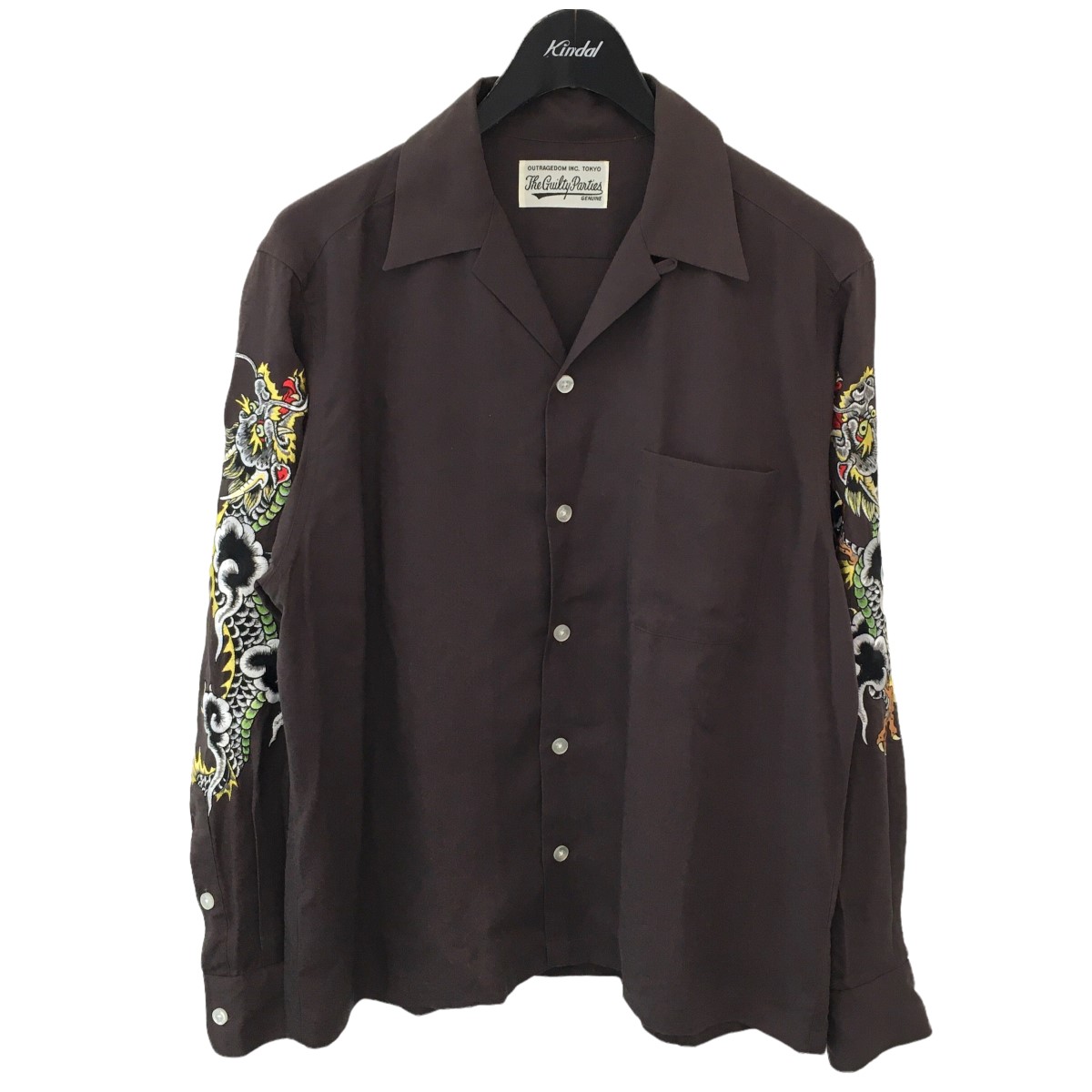 楽天市場】【中古】WACKO MARIA×TIM LEHI 20AW 50'S SHIRT L／S