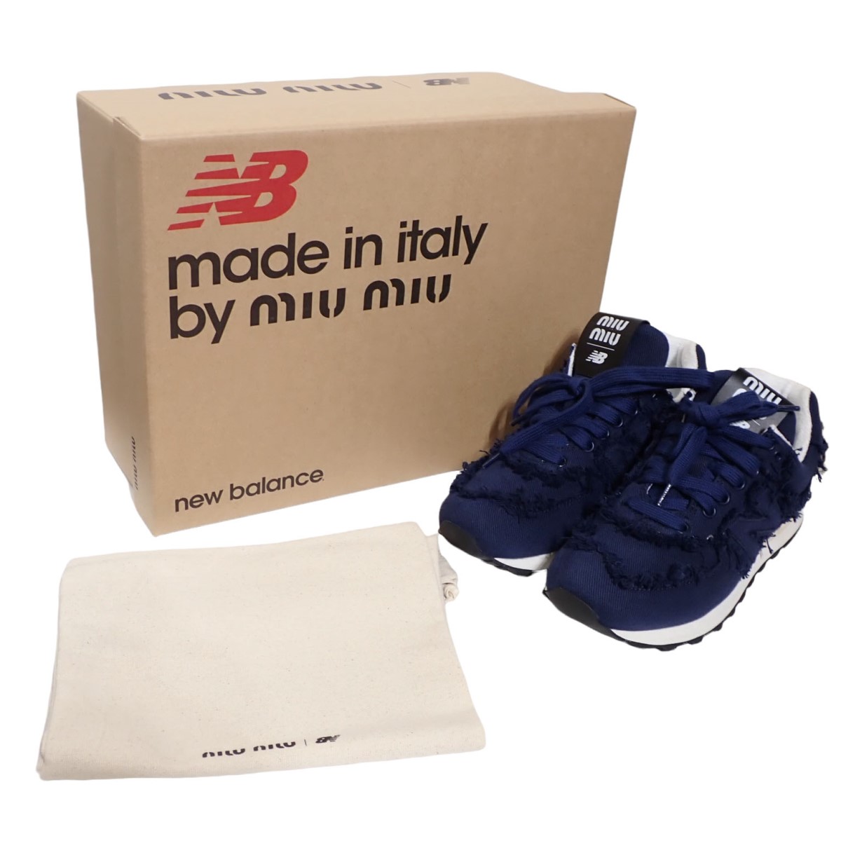 【楽天市場】【中古】miu miu×New Balance2022SS 574