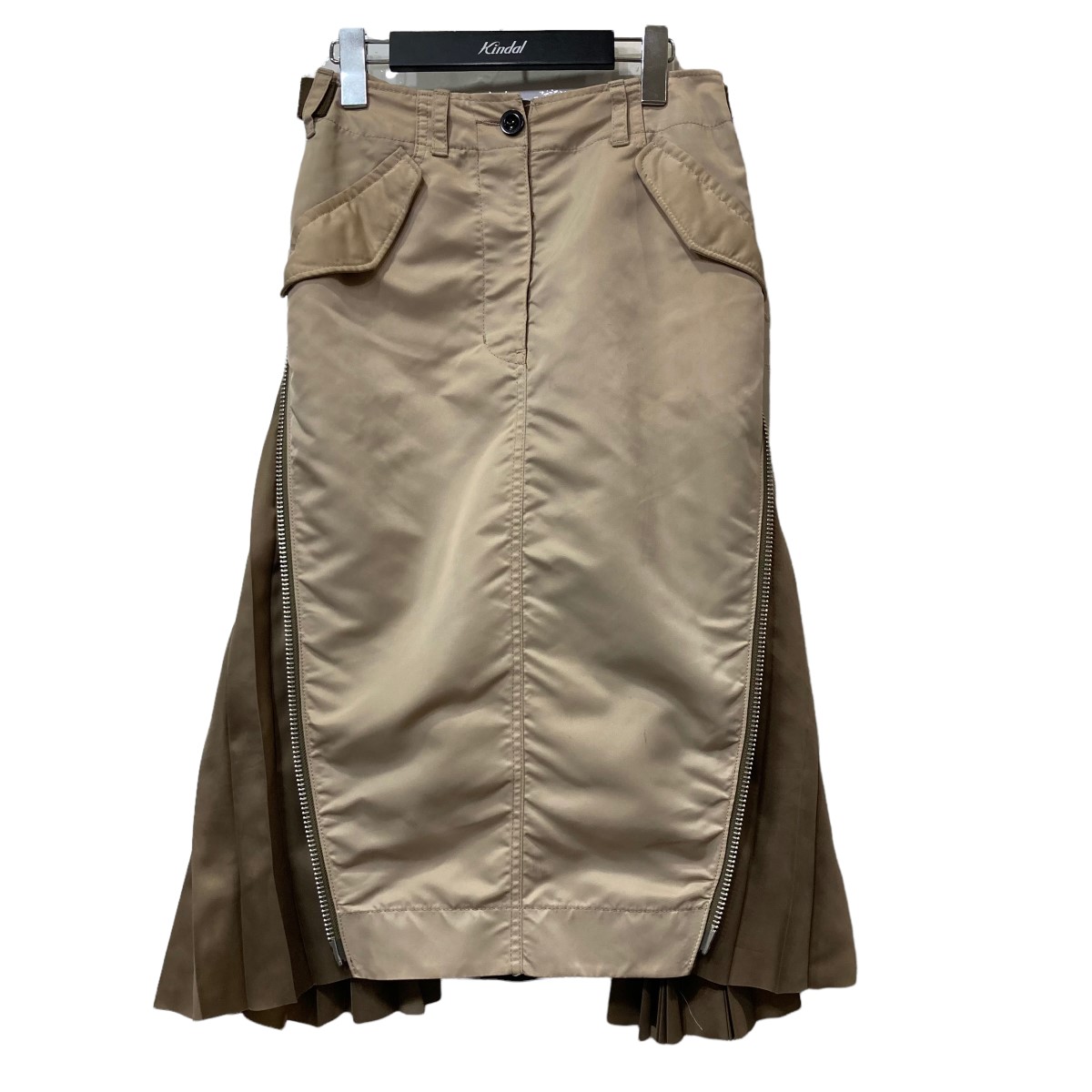 sacai サカイ Nylon Twill Mix Skirt スカート 22