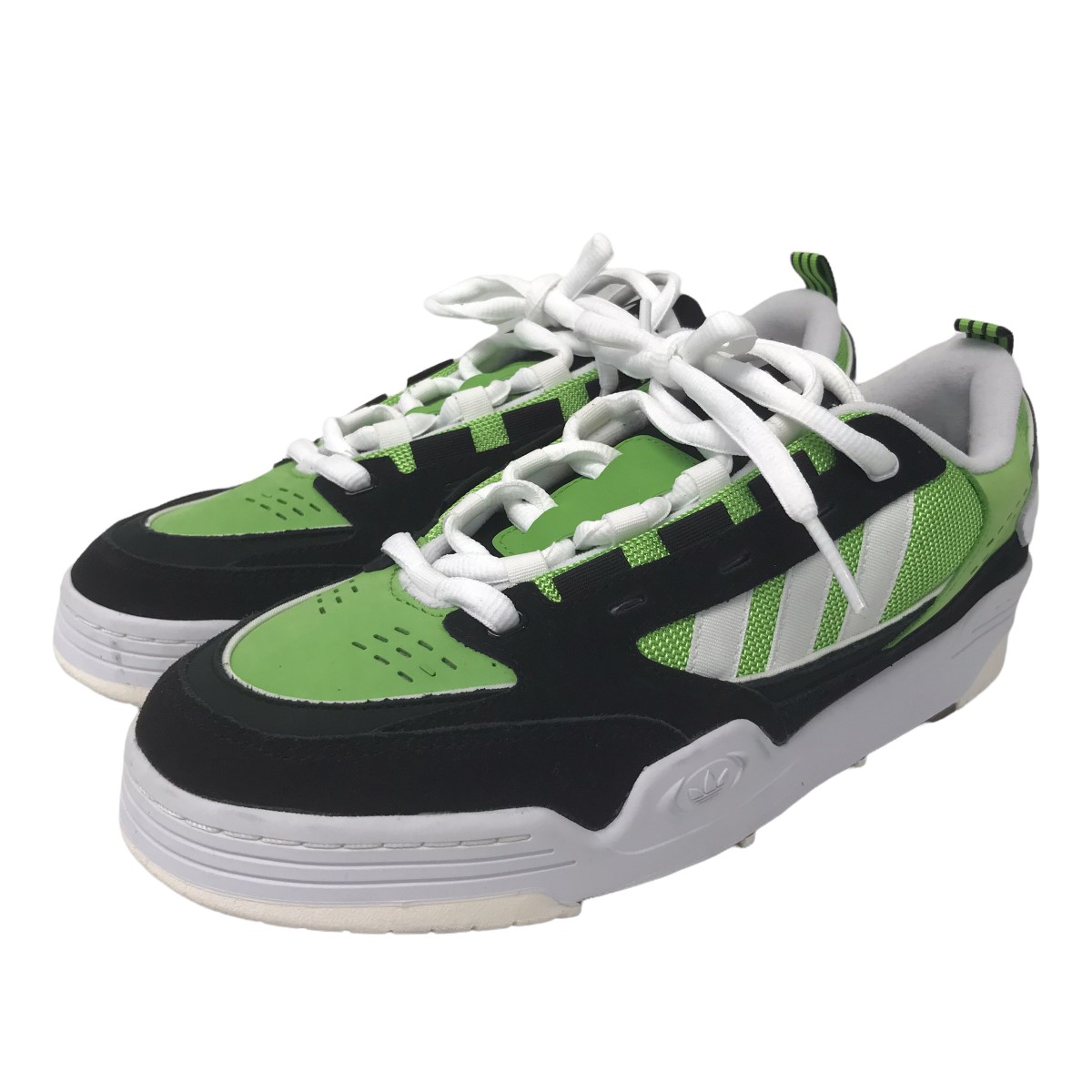 adidas「ADI2000」スニーカー グリーン×ホワイト サイズ
