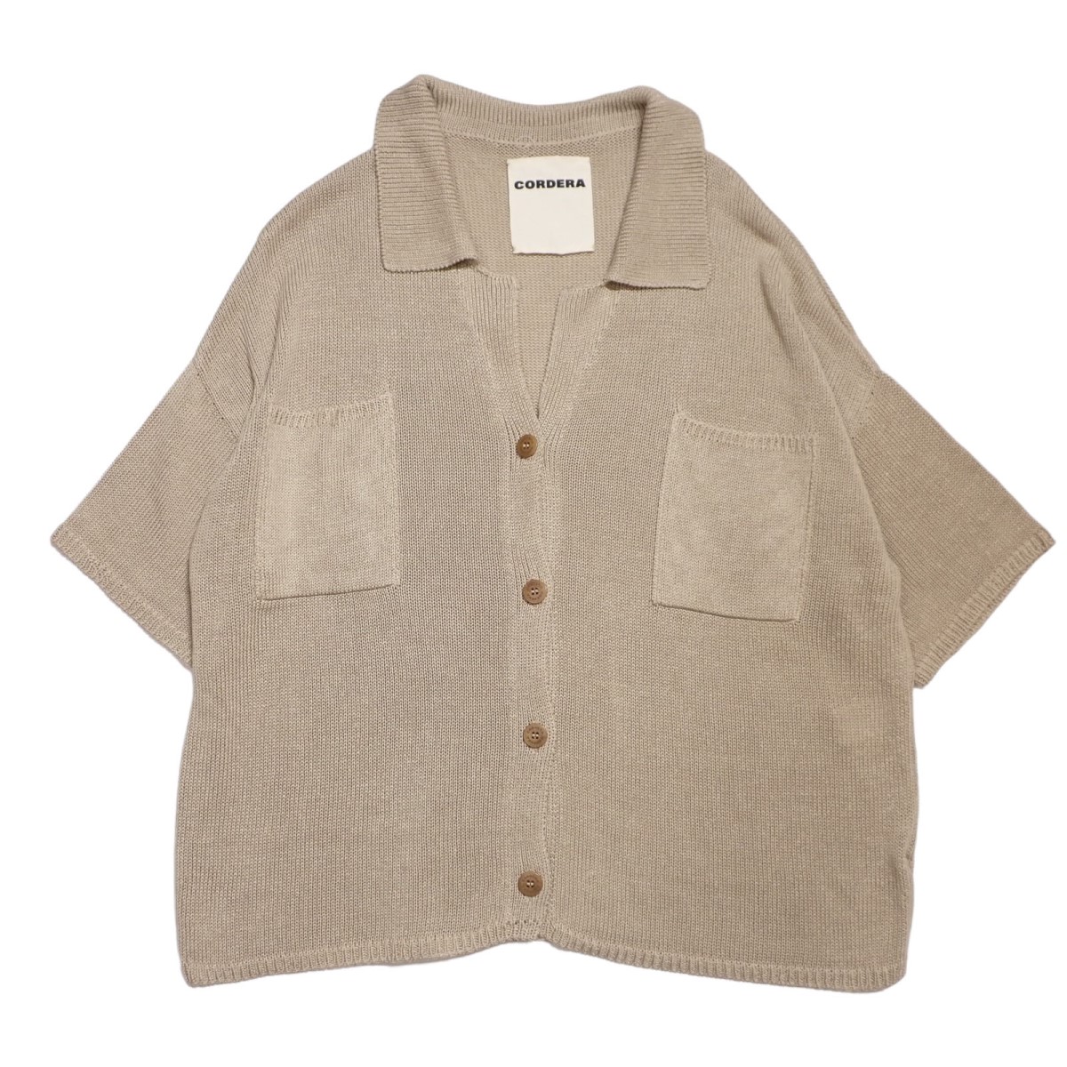 Cordera 22ss コルデラ ベージュ リネンシャツカーディガン 21年レディースファッション福袋 リネンシャツカーディガン