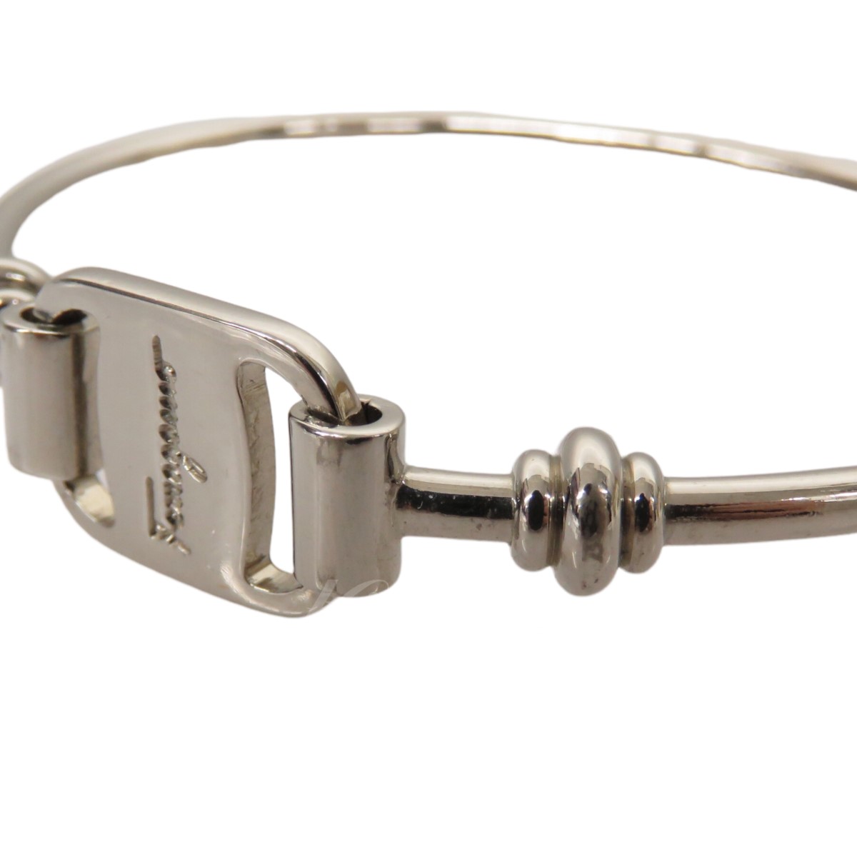 【中古】SalvatoreFerragamoヴァラブレスレットシルバー【120922】(サルヴァトーレフェラガモ)