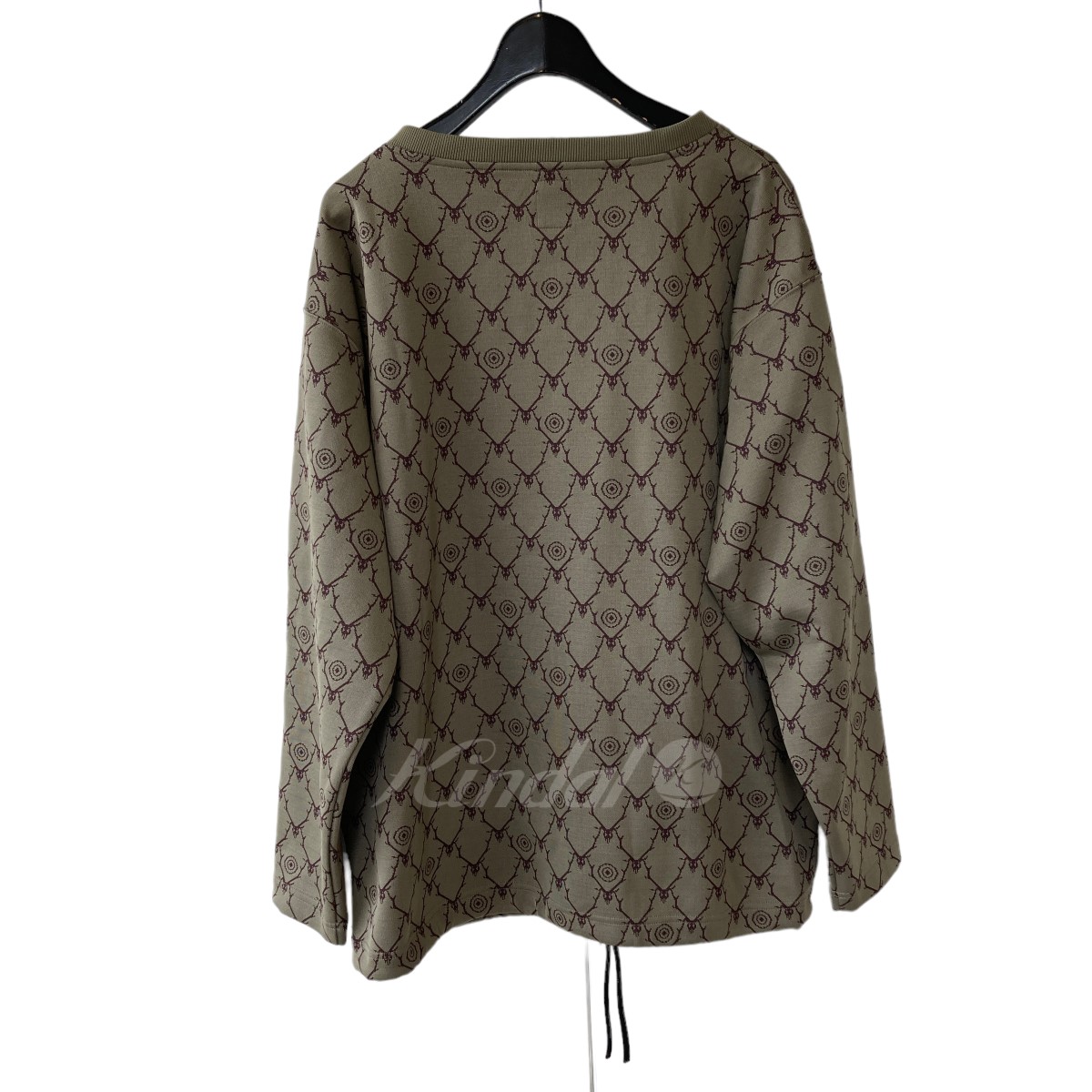【中古】SOUTH2WEST8STRINGVNECKSHIRT-POLYJQカーキサイズ:XS【270922】(サウス2ウエスト8)