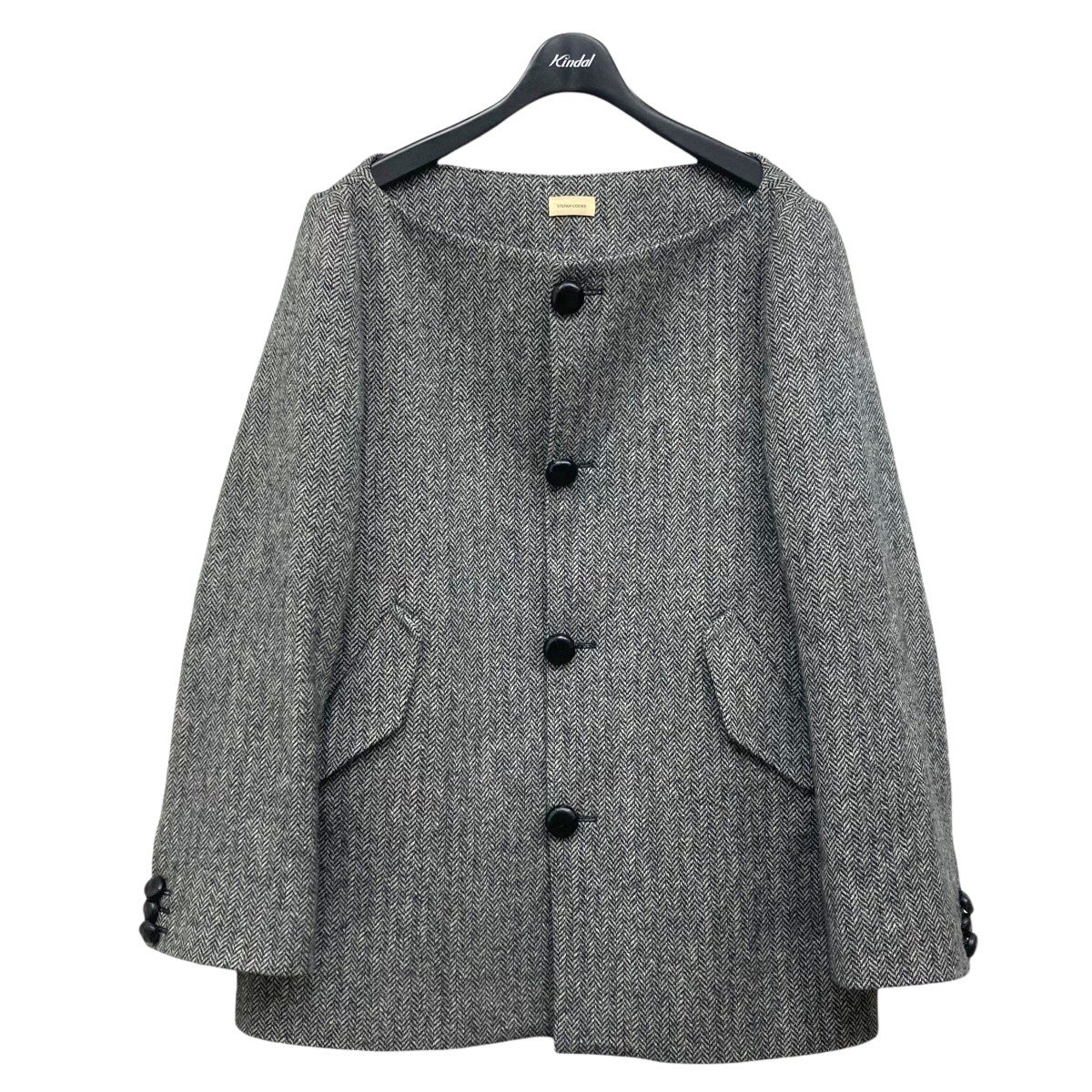 グリーン・ホワイト系 完成品♪ 19AW stefan cooke long slashed coat