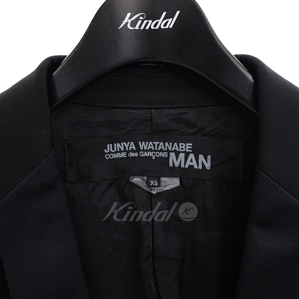 【楽天市場】【中古】JUNYA WATANABE CdG MAN 【WP-J007】1Bショールカラージャケット ブラック サイズ：XS