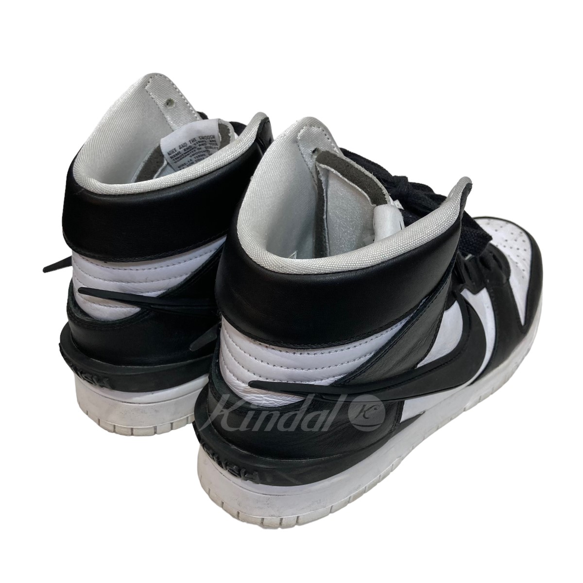 NIKE×AMBUSH「DUNK HIGH AMBUSH」ハイカットスニーカー ホワイト