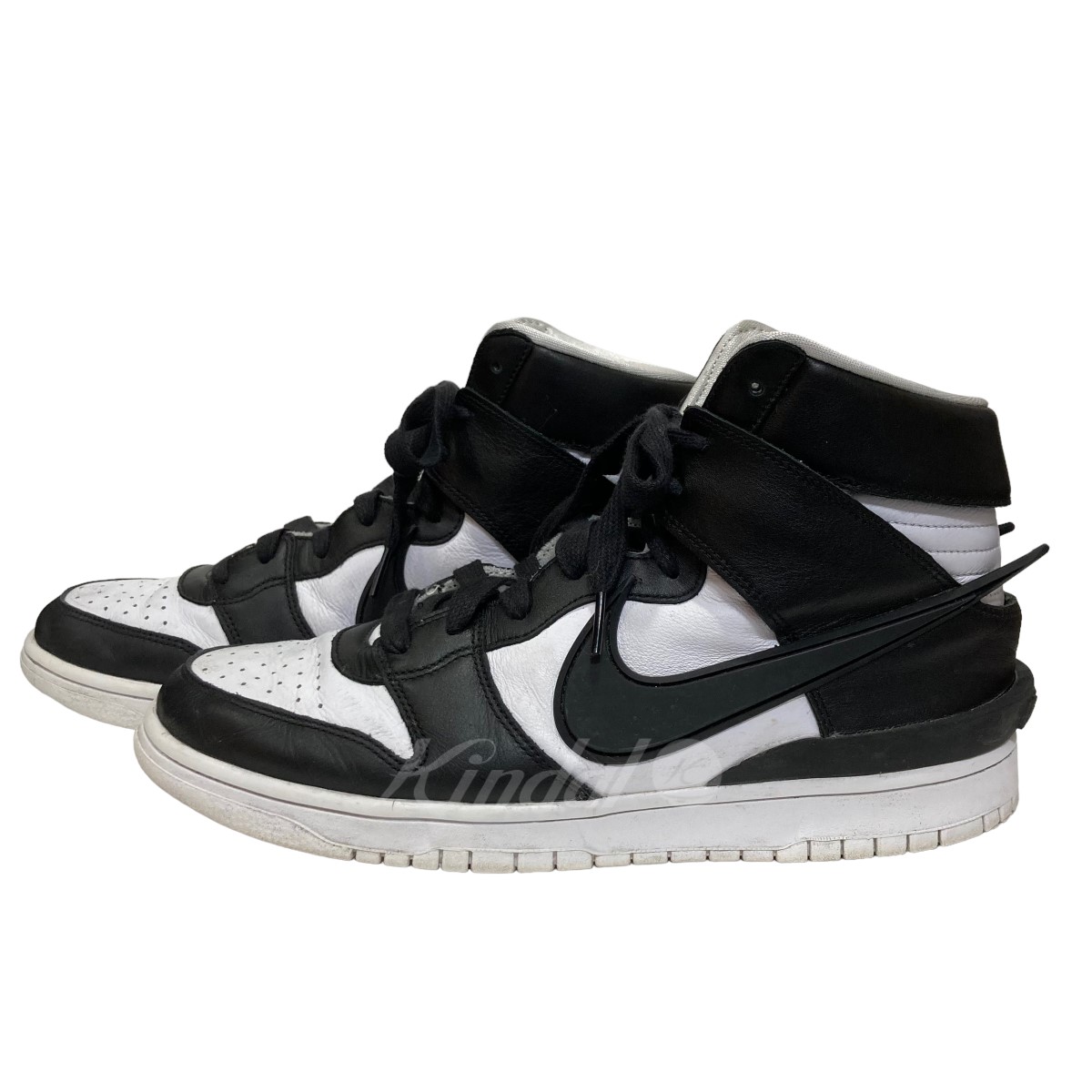 NIKE×AMBUSH「DUNK HIGH AMBUSH」ハイカットスニーカー ホワイト