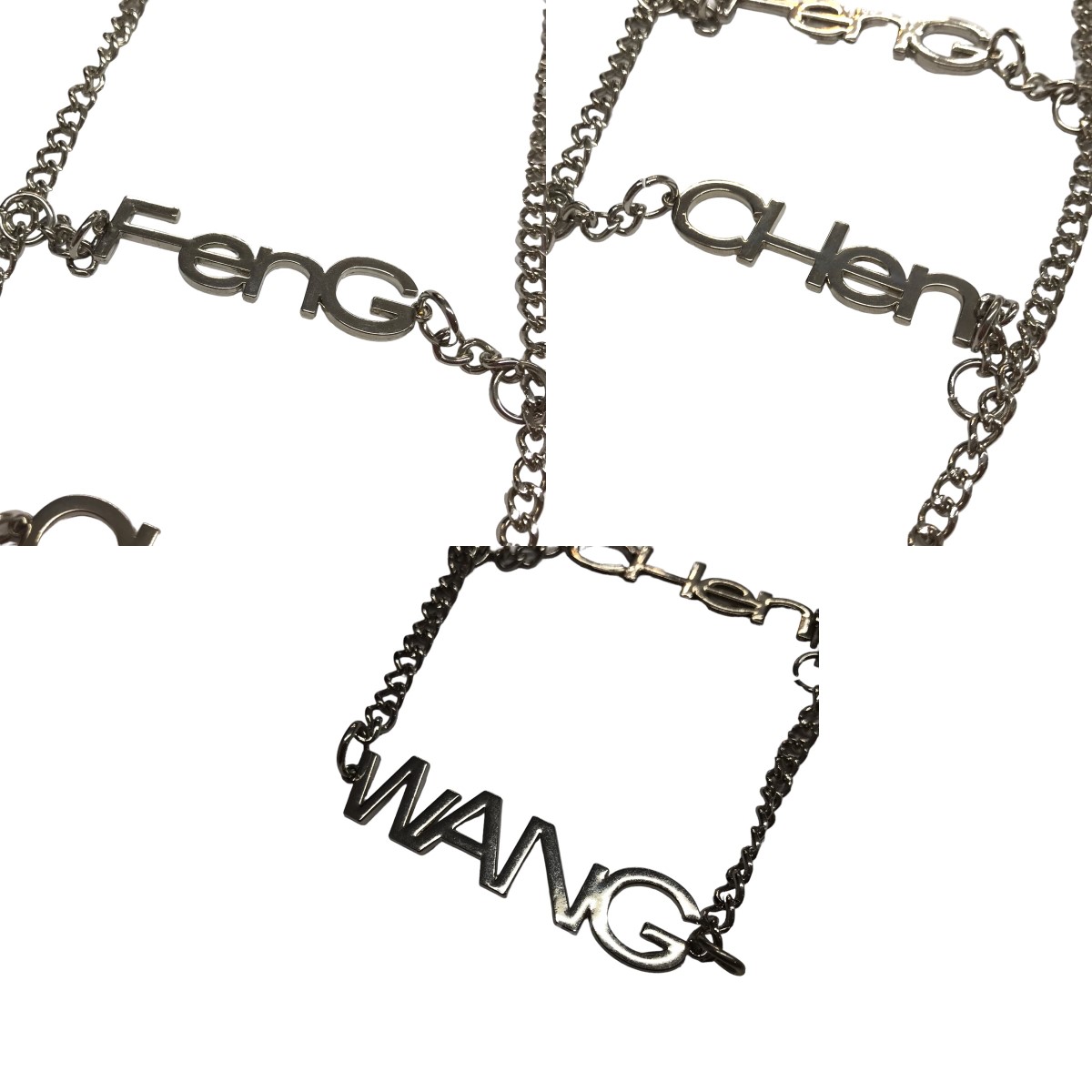 Feng Chen Wang シルバー 「STEEL ネックレス NECKLACE」 FCW （フェン