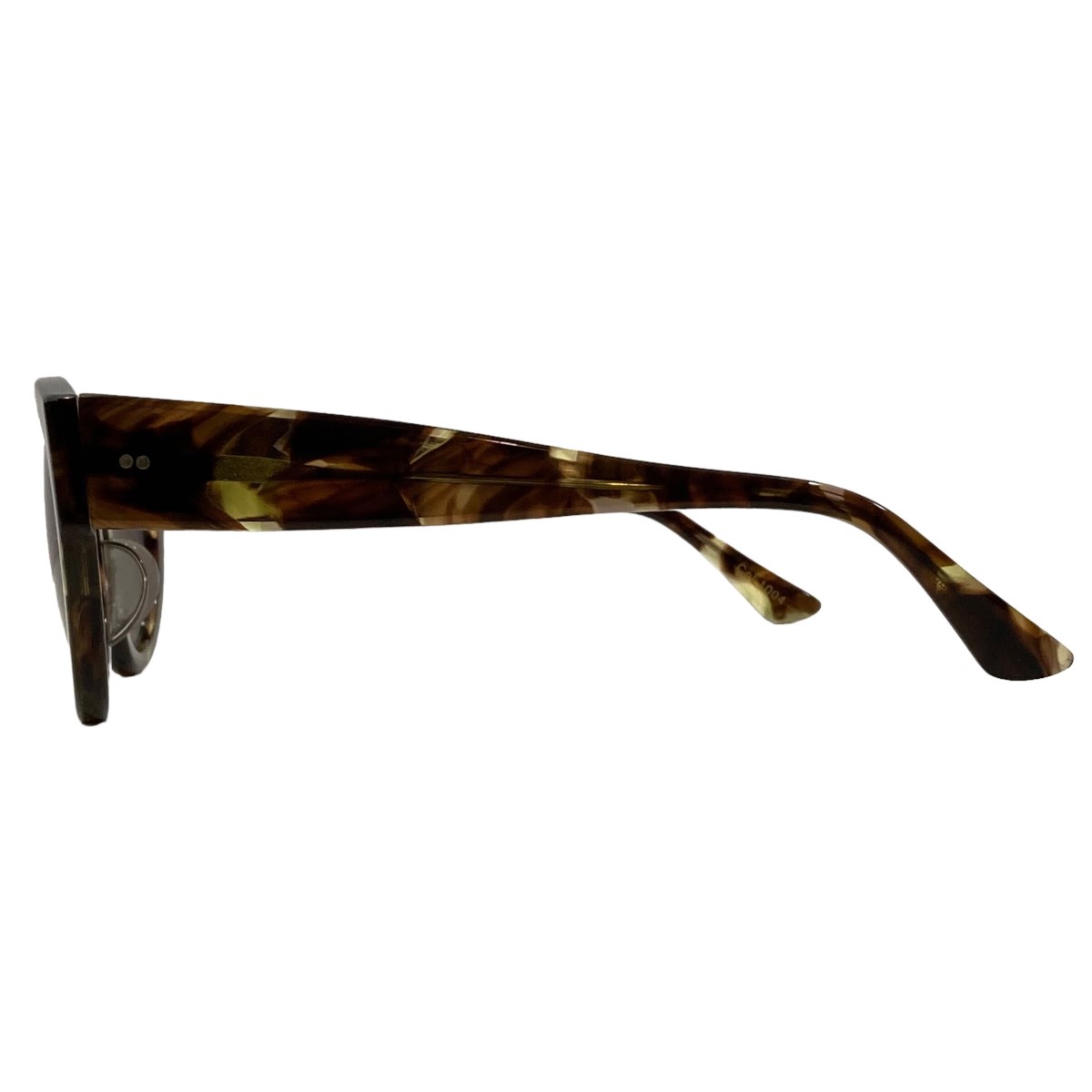 【中古】YOSHIMINAGAO×CITYSHOPFOXSUNGLASSESサングラスブラウンサイズ:4922-145【201122】(ヨシミナガオ)