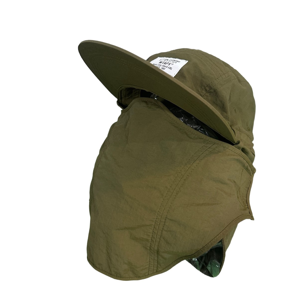 最大75%OFFクーポン WTAPS 22SS FACEHUGGER CAP NYLON． TAFFETA