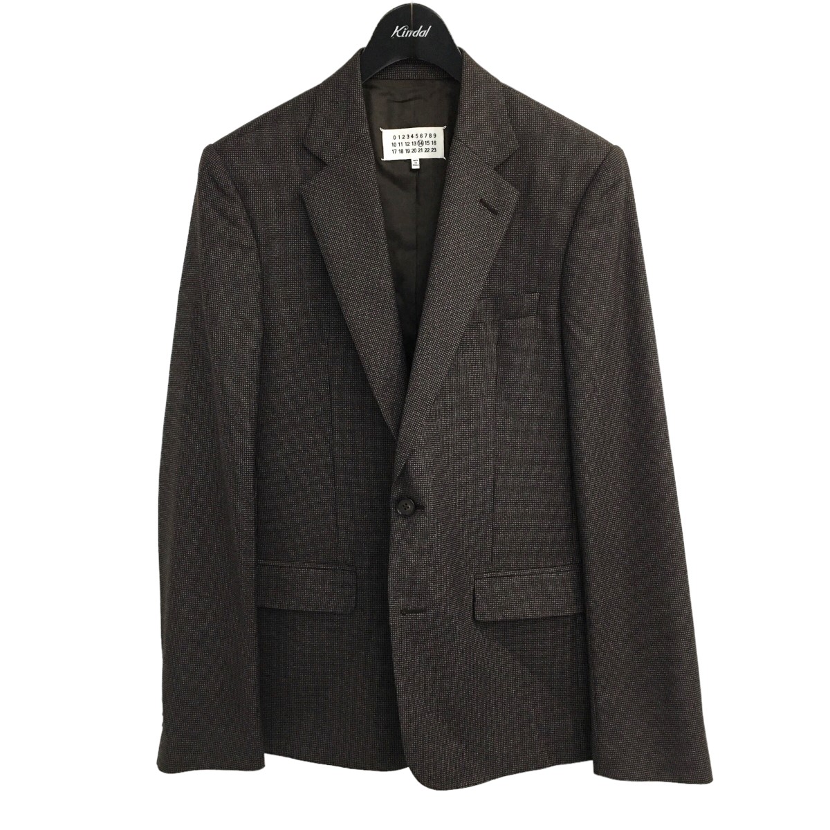 楽天市場】【中古】Maison Margielaテーラードジャケット ブラック 