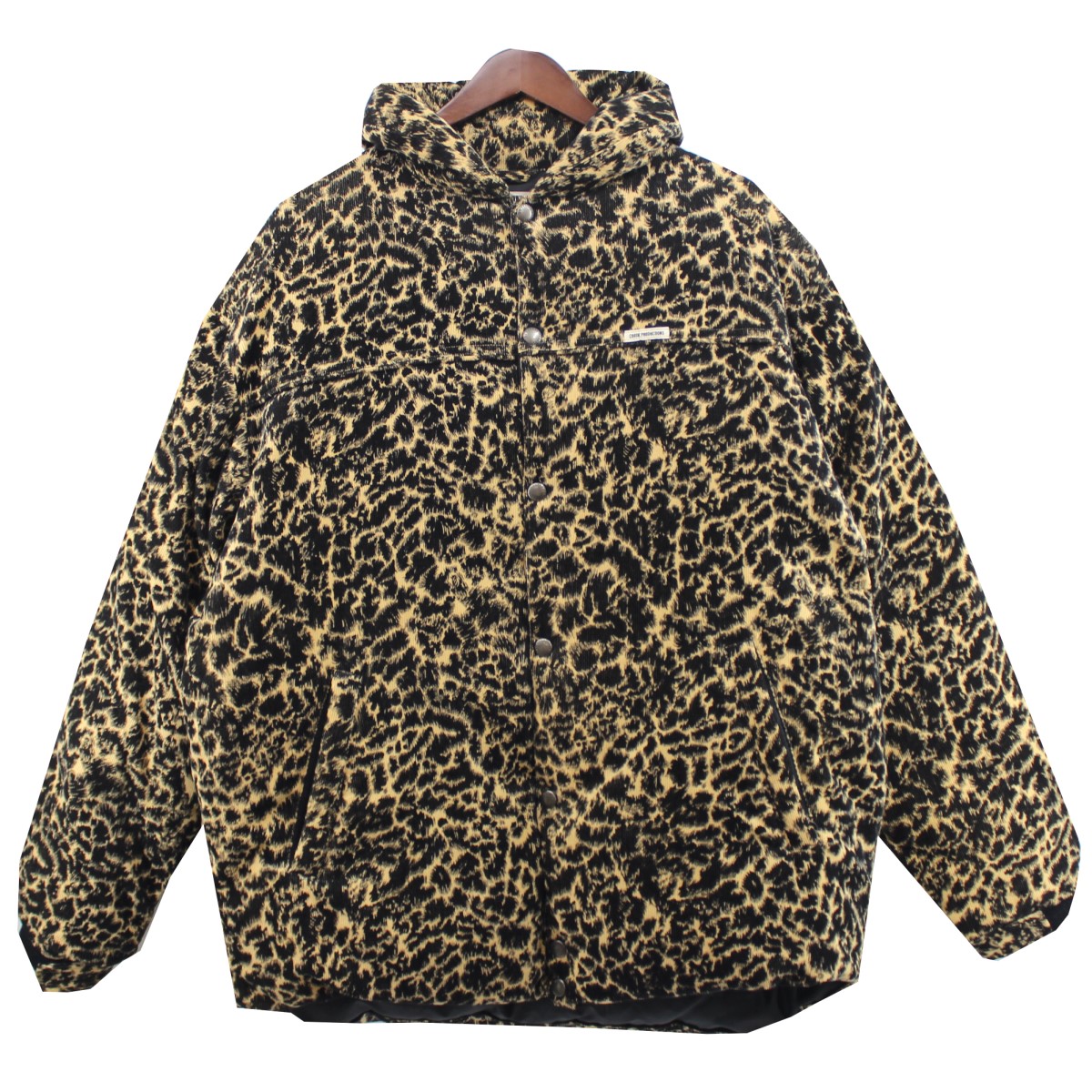激安挑戦中 COOTIE20AW Corduroy Leopard Oversized Down Jacket