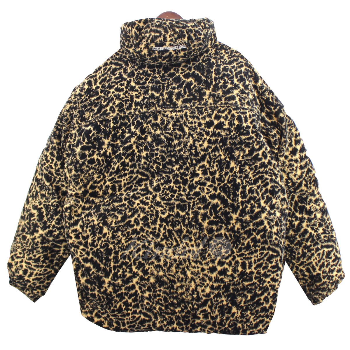 COOTIE / Corduroy Leopard Down Jacket smcint.com