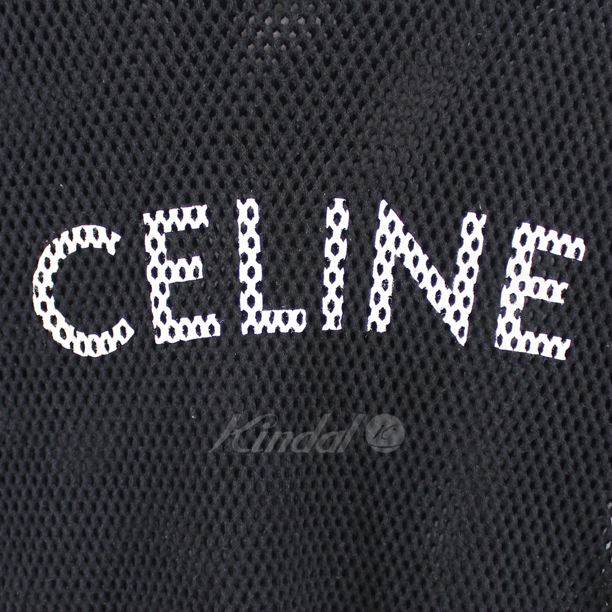 ヴィンテージ復刻 CELINE ルーズメッシュロゴtシャツ - 通販