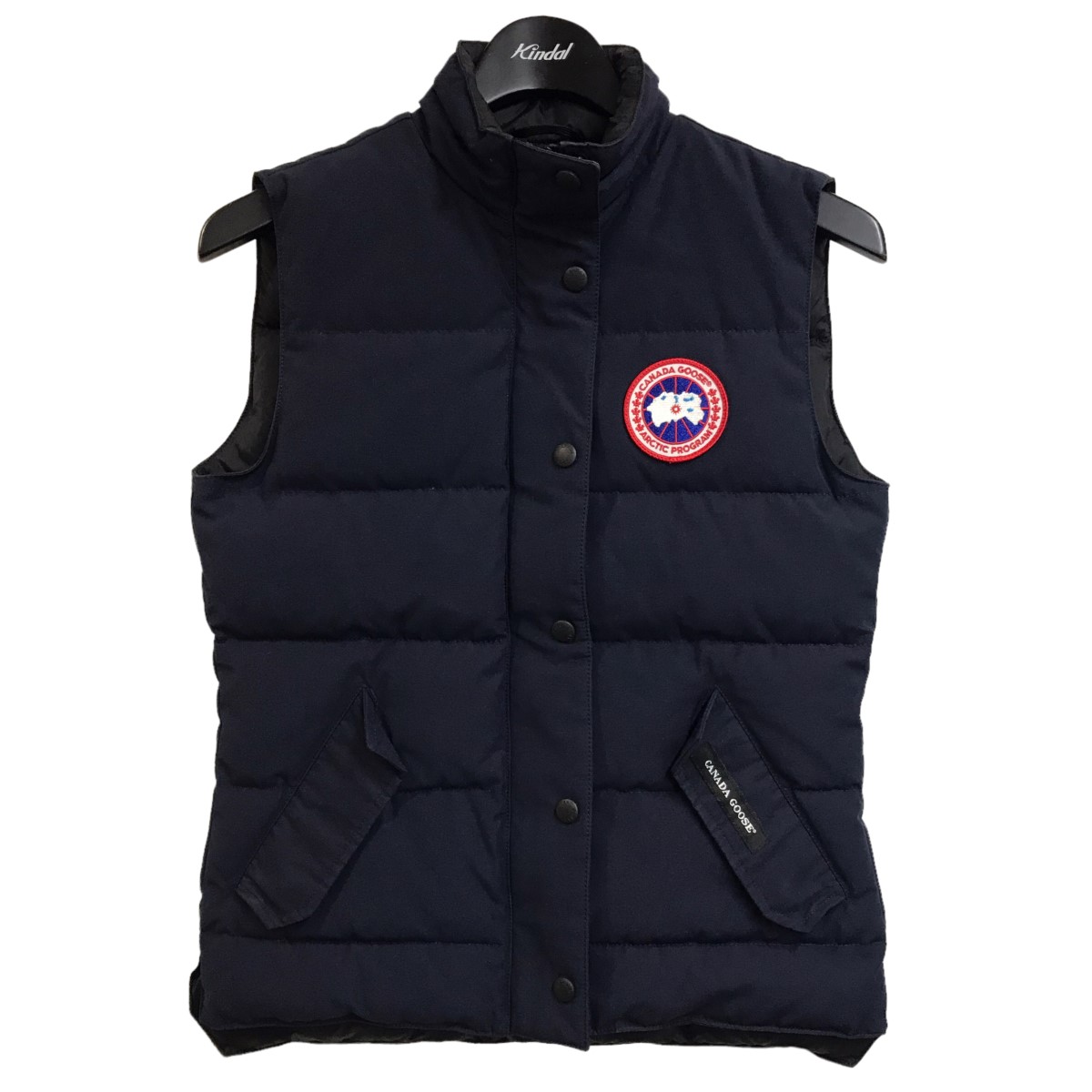 2021年新作 CANADA GOOSE 22AW GARSON VEST ダウンベスト ダークグレー