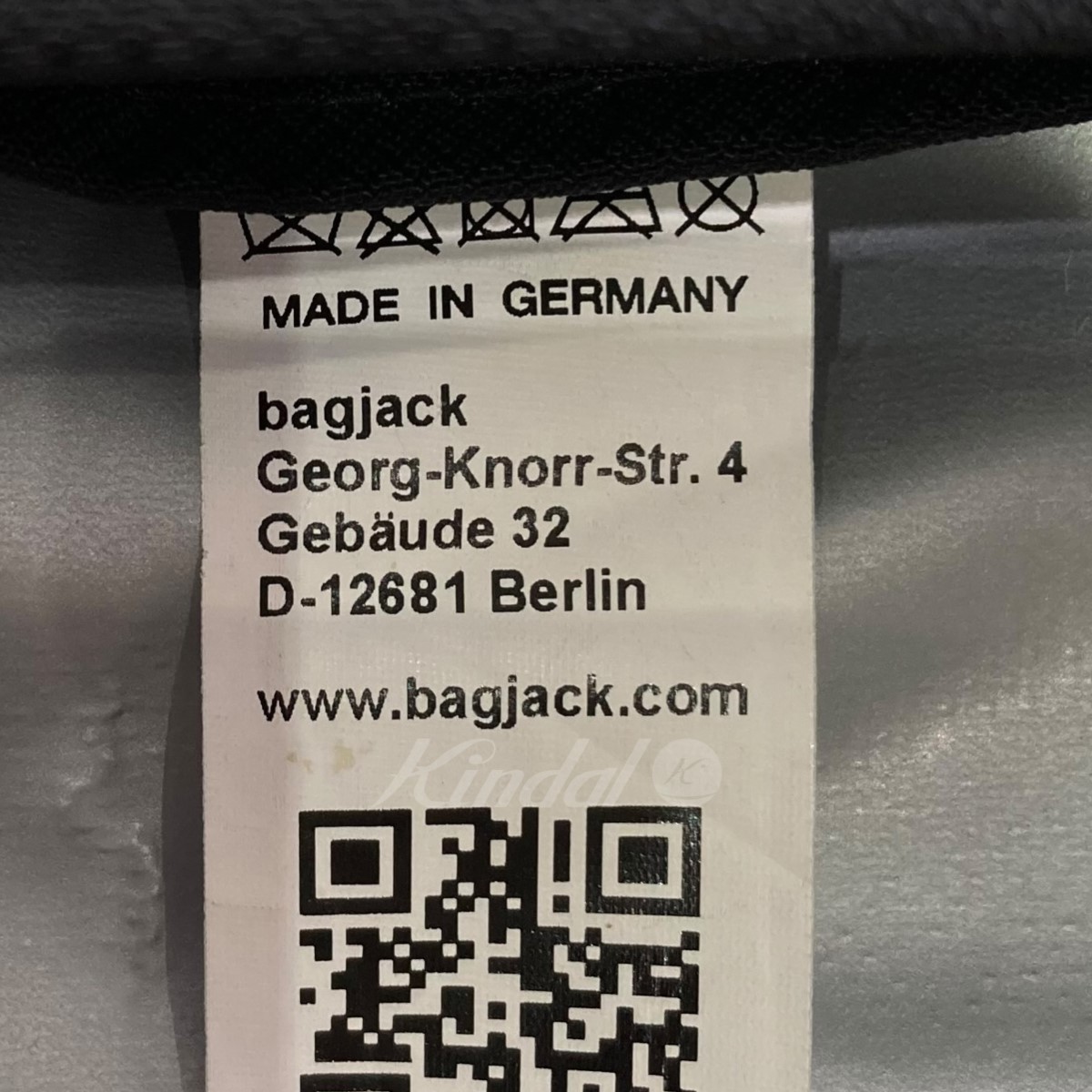 【中古】BAGJACKミニマムメッセンジャーバッグブラック【241222】(バッグジャック)