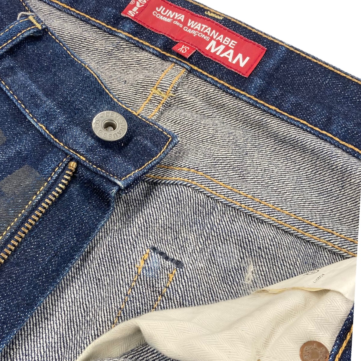 新品 22aw junya watanabe man levis カスタムデニム パンツ デニム