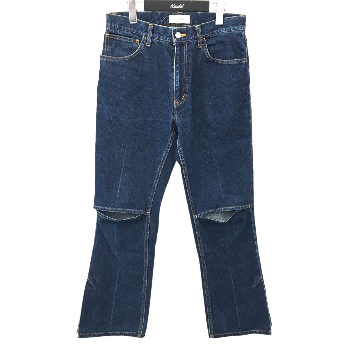 日本メーカー新品 JieDa 2020SS SLIT DENIM PANTS スリットデニム