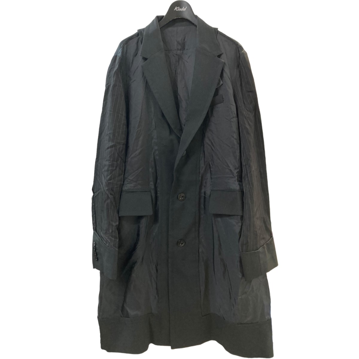 SALE／66%OFF】 sacai 21SS Suiting Coat ロングシースルージャケット