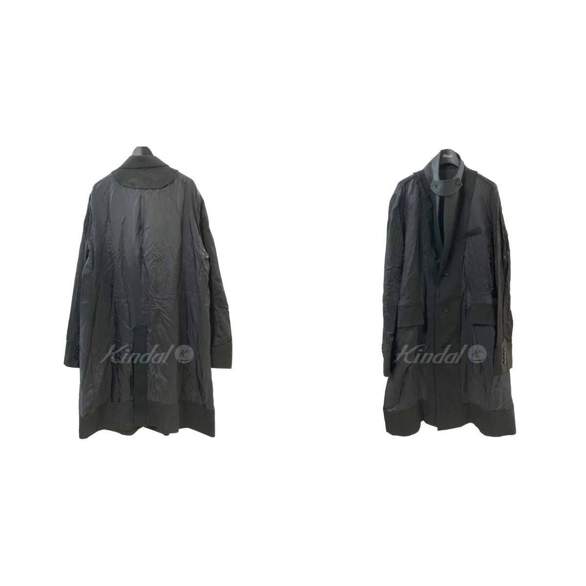 SALE／66%OFF】 sacai 21SS Suiting Coat ロングシースルージャケット