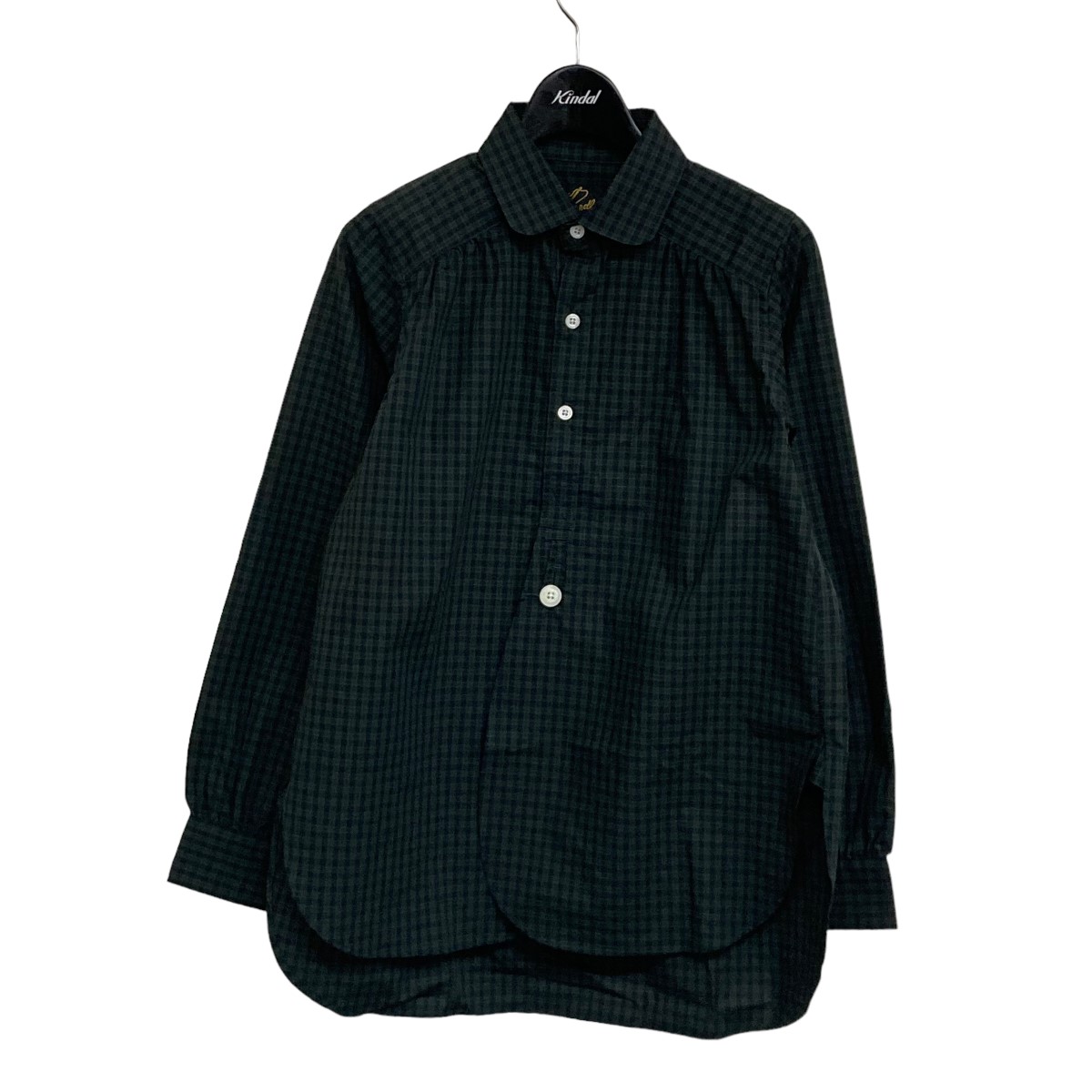 スーパーセール Needles ROUND COLLAR EDW SHIRT TARTAN PLAID