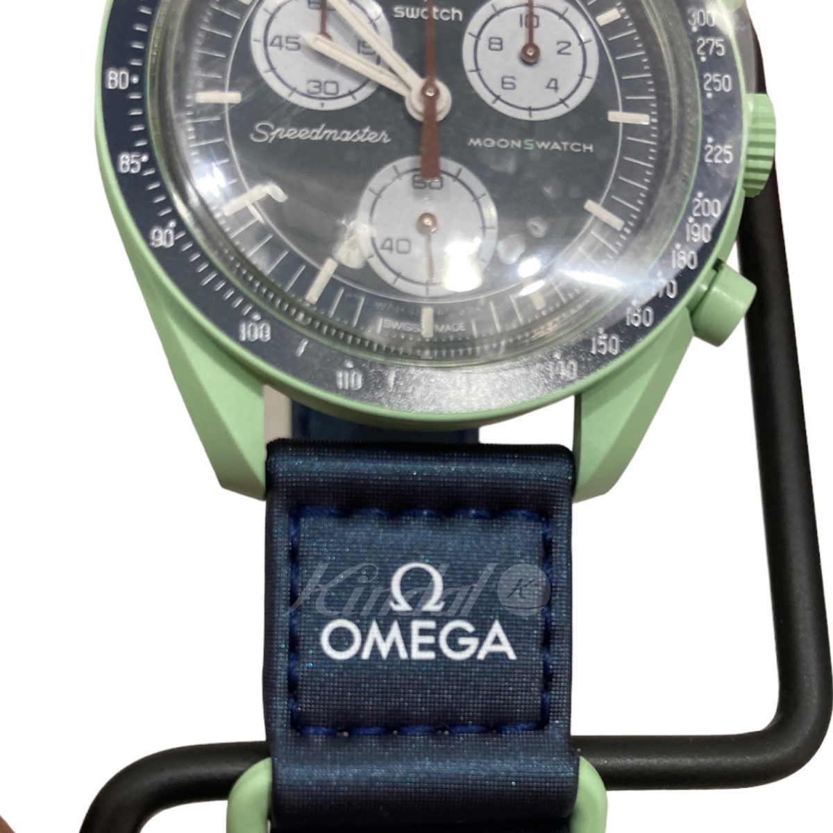 OMEGA×awatch ｢MISSION ON グリーン EARTH｣バイオセラミッククロノ