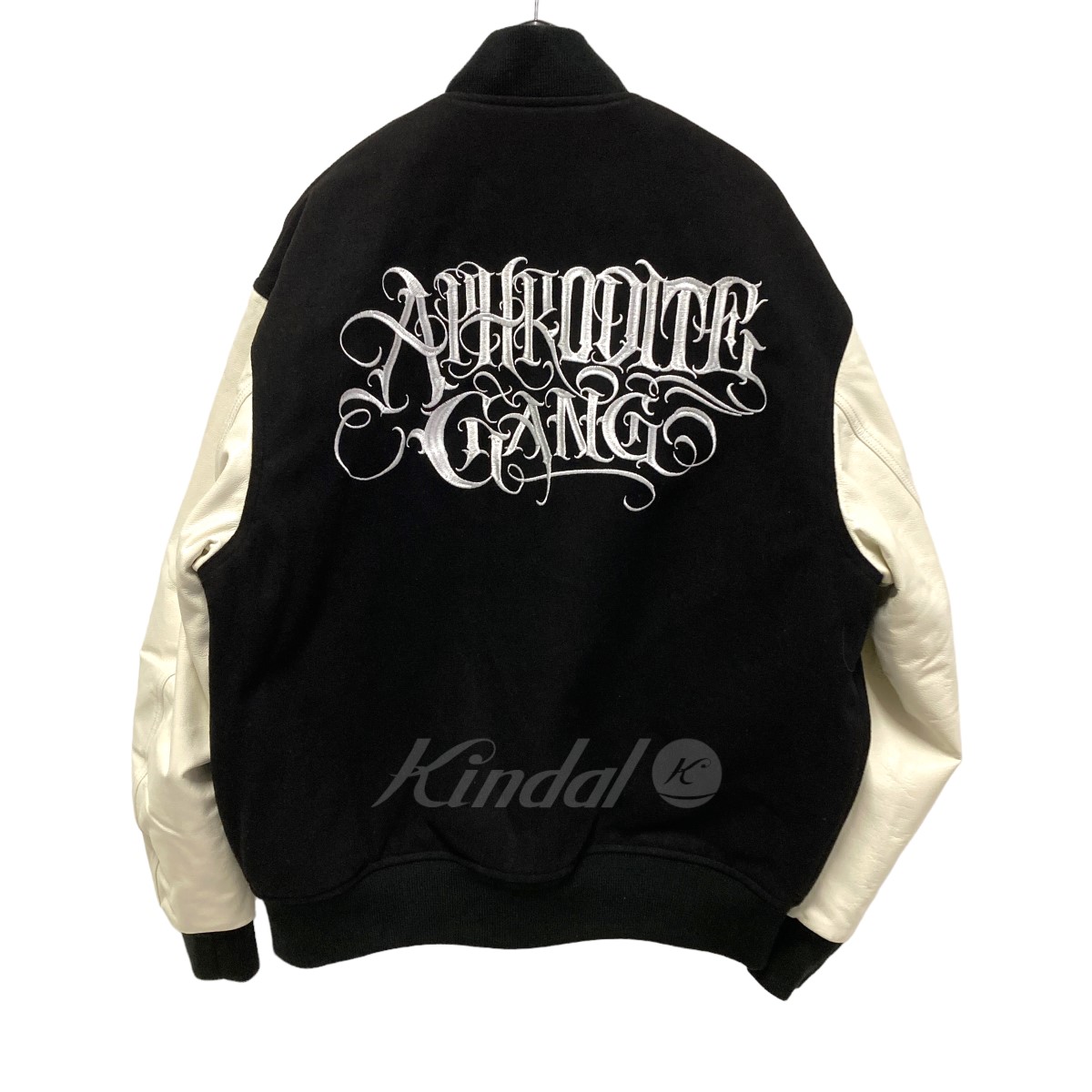 人気色 APHRODITE GANG LEATHER VARSITY JACKET - 通販 - motelparati